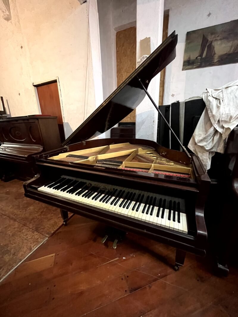 Piano de cola Steinbach alemán – Solo 3.000 USD