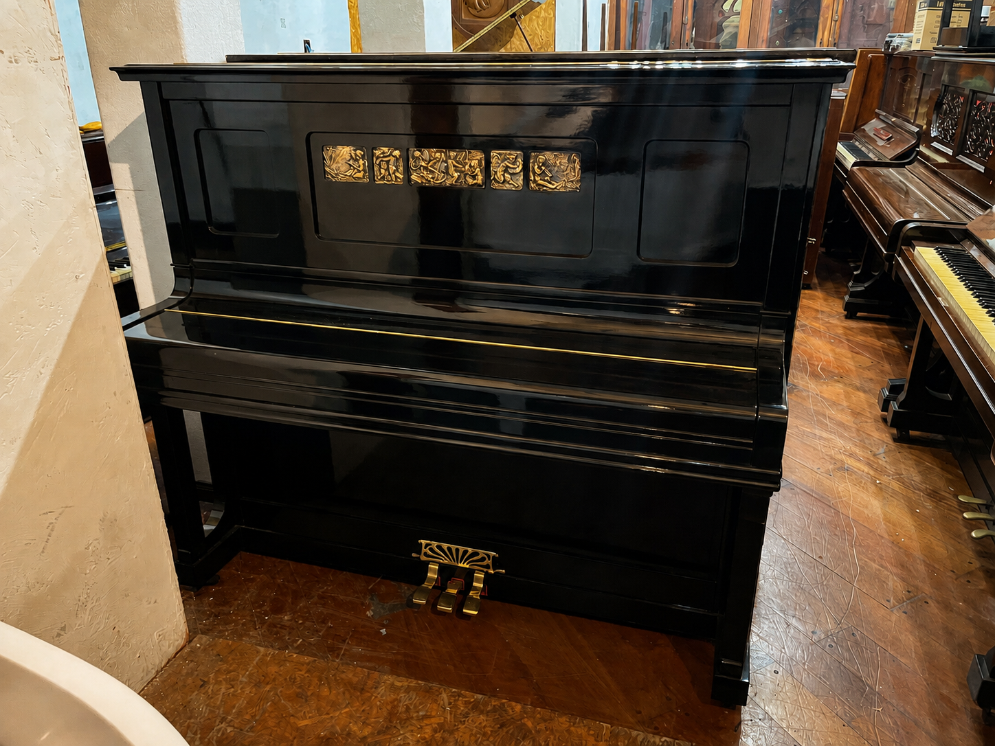 Piano vertical Grotrian Steinweg alemán - Image 4