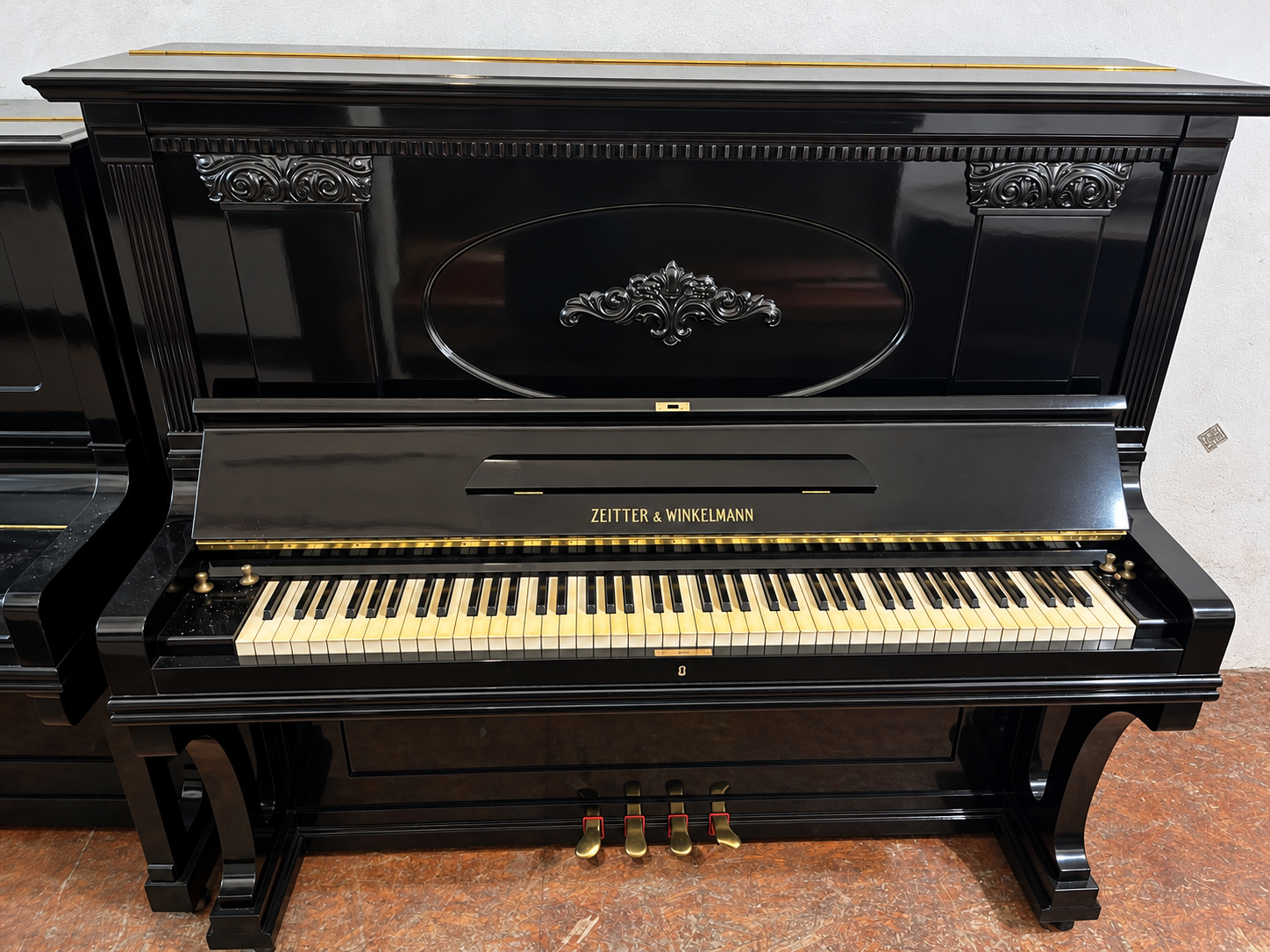 Piano vertical Zeitter & Winkelmann alemán